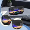 BT Speaker with Keyboard RGB Backlit Transparent Support USB/type-c/TF Piano Shaped Portable