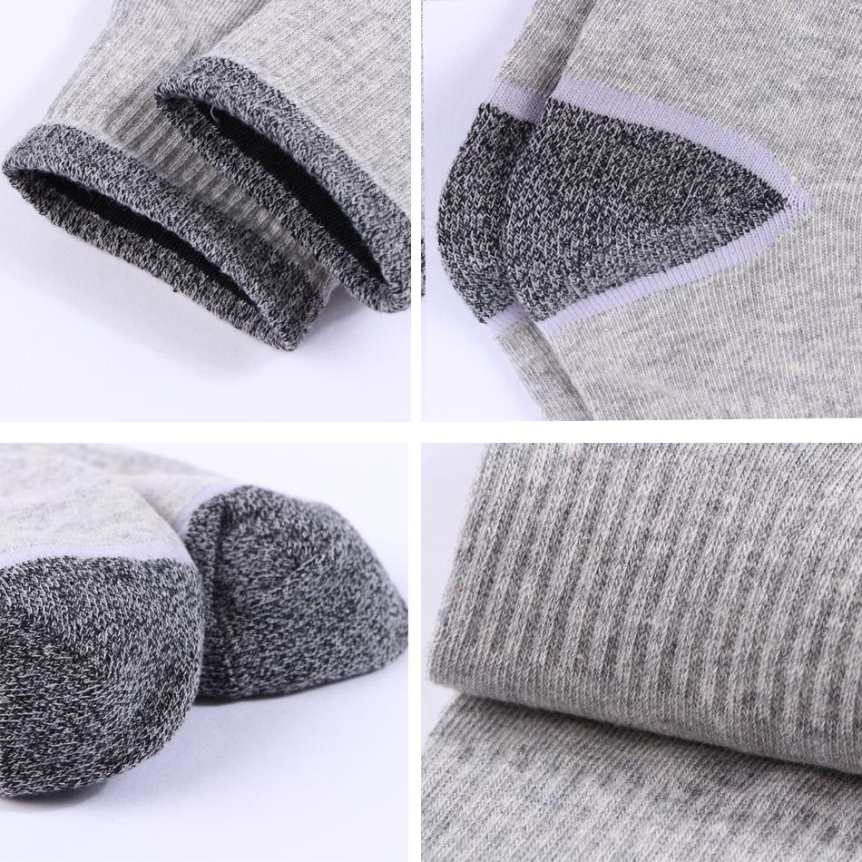 5 пар хлопковых мужских носков в упаковке, новые повседневные дышащие носки, прочные прогулочные носки для пеших прогулок, мужские носки для спорта на открытом воздухе, размер 38-45