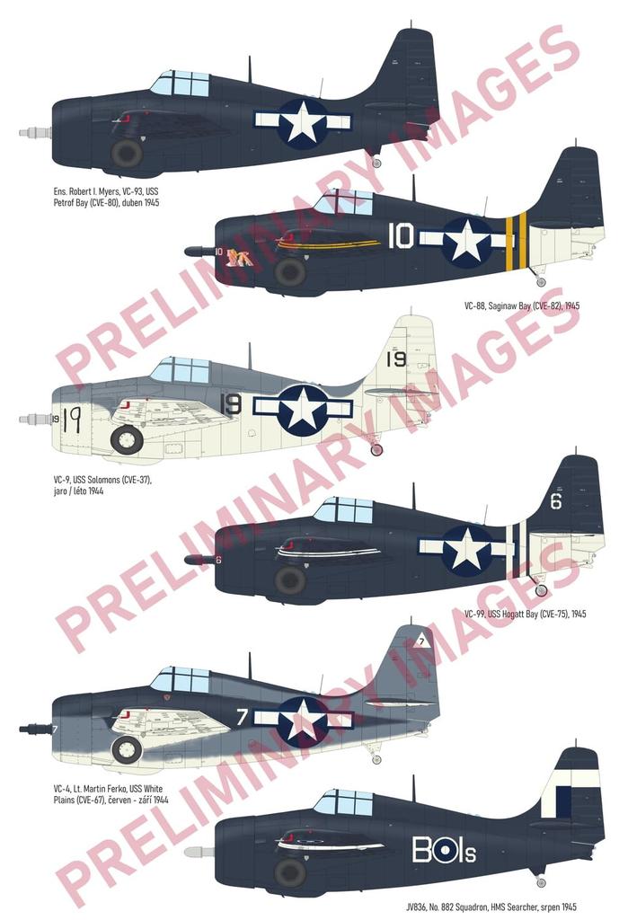 Eduard Profipack Wildcat Plastic Model EDU82205 1/48 FM-2