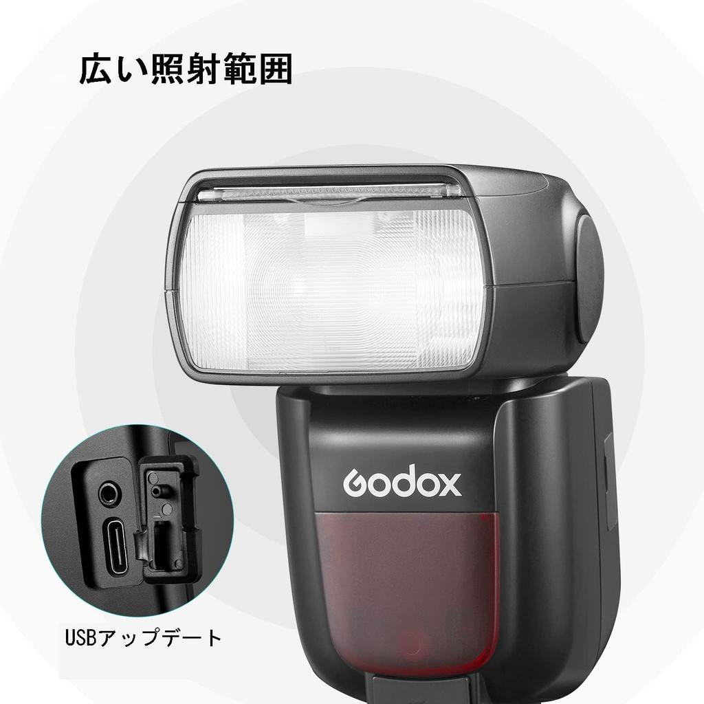 Godox GODOX Flash GN60 HSS Sync Speedlite Strobe with Second Recycle Compatible with Canon EOS 5D Mark 5D Mark and 1100D [Authorized Dealer] TT685II-C