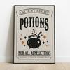 Boho Halloween Prints Trendy Wall Art Witchy Halloween Poster Pictures Vintage Kitchen Wall Canvas Painting Room Home Decor