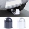 2pcs Universal 50MM Trailer Accessories Black Trailer Ball Cover Tow Bar Ball Cover Cap Hitch Protection Car Styling