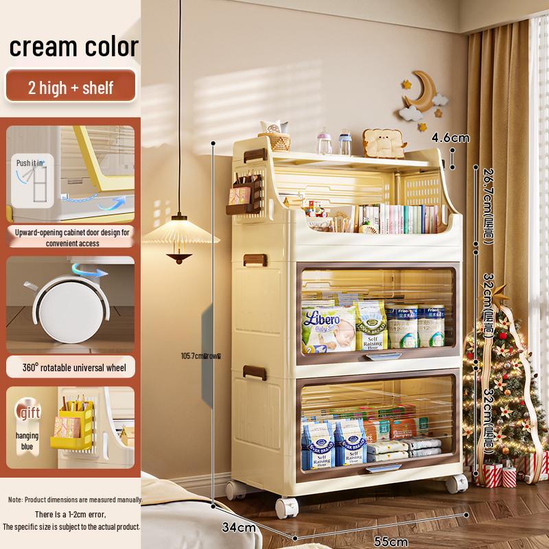 Складной шкаф для хранения для детей - Шкаф для одежды, Органайзер для одежды, Полка для игрушек и закусок