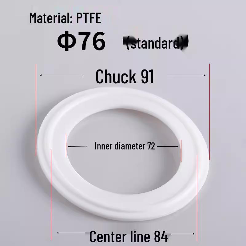 Quick Release PTFE Hygienic Clamp Gasket - Polytetrafluoroethylene Sealing Ring