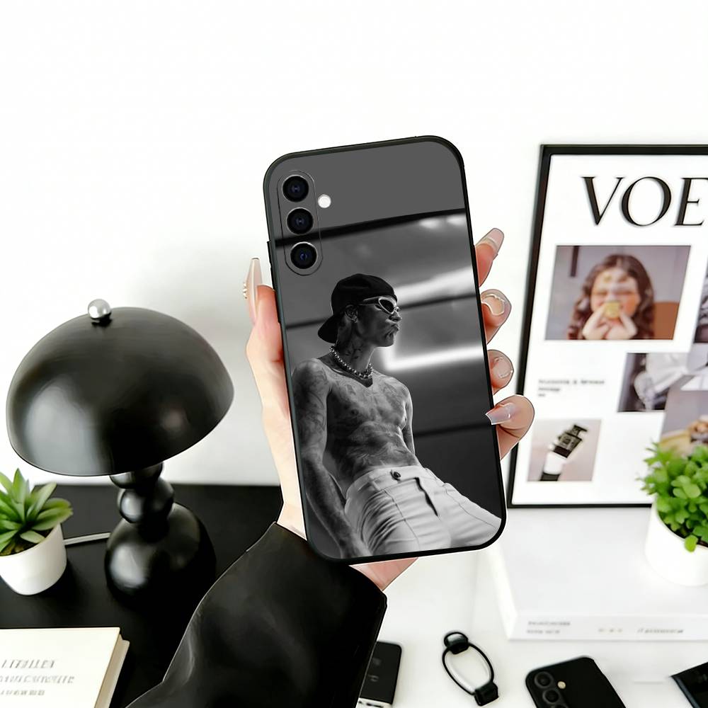 Чехол для телефона S-Singer Beliebers Черный Силиконовый Мягкий Для Samsung Galaxy A73,A72,A71,A70,A53,A52,A51