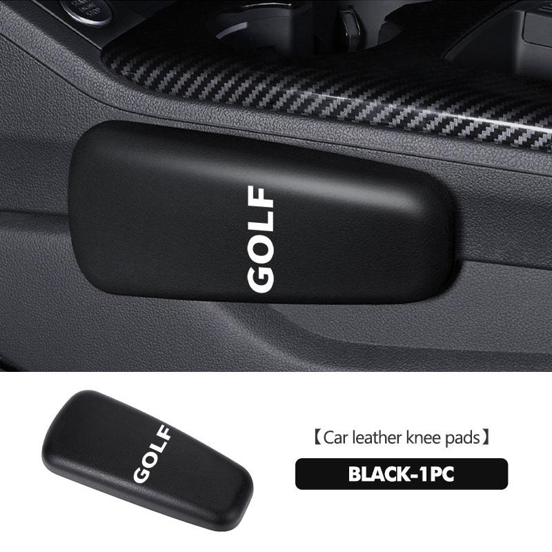 HIJK1 Эмблемы Для Volkswagen VW Автоаксессуары Подушки для ног Подлокотник Поддержка Коленные подушки Golf Jetta Passat Mk4 Mk5 Mk6 CC B5 B6 B7 G