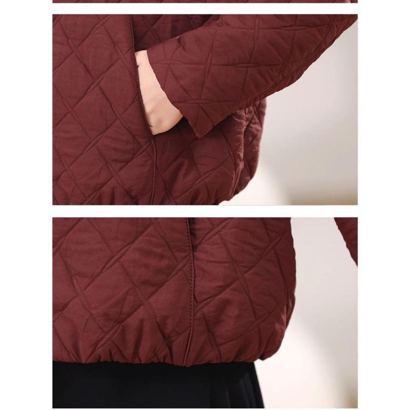 Модная и элегантная короткая хлопковая куртка для мам – легкое и теплое пальто для повседневных и стильных мам