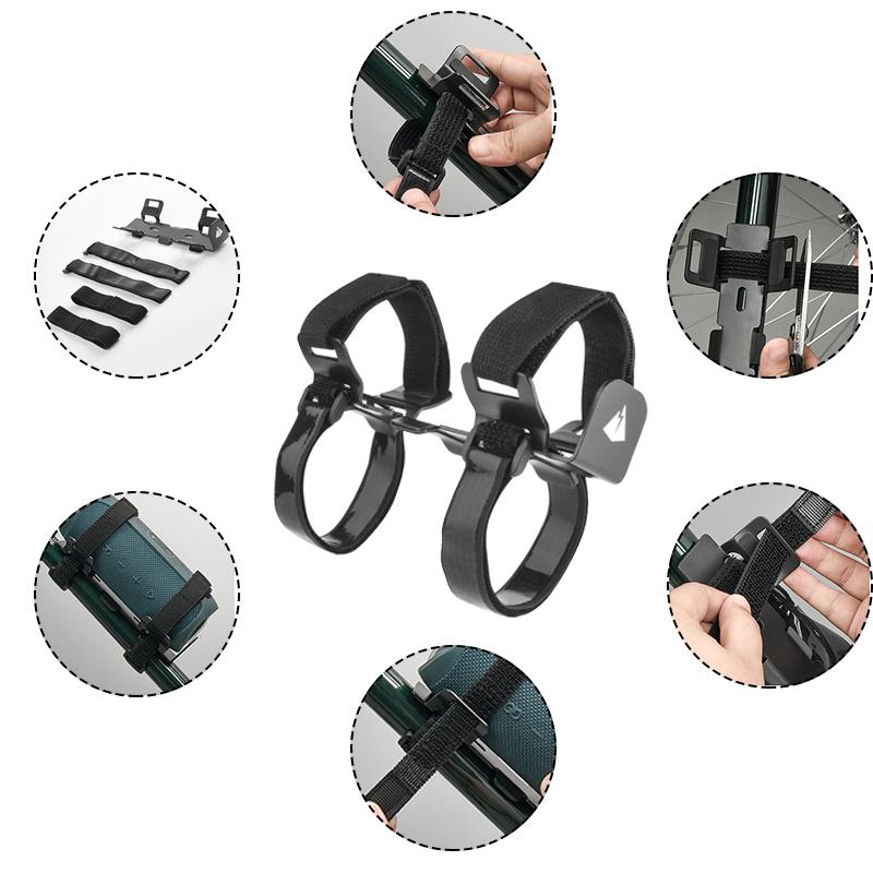 Крепление для велосипеда Модернизированный держатель ремешка для велосипедной бутылки с большинством портативных динамиков