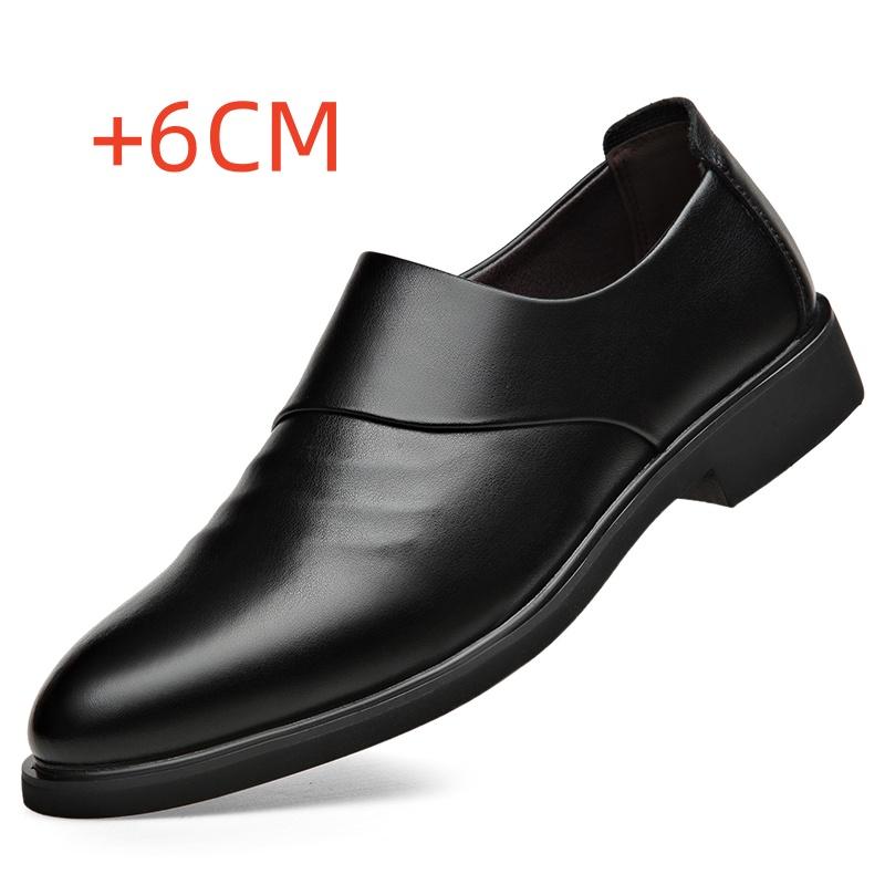 High Quality Casual Leather Shoes for Men Wedding Outdoor Business Casual Office Work Shoes Classic Breathable Walking Shoes