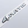 4 Matic Letter NUmber Logo Side Fender Sticker for  W203 W210 W211 W204 A C E S CLS CLK CLA Class