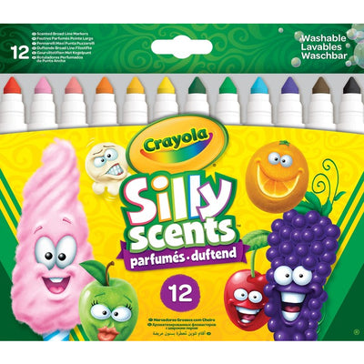 Crayola | Набор маркеров | Silly Scents со вкусом 12 шт.