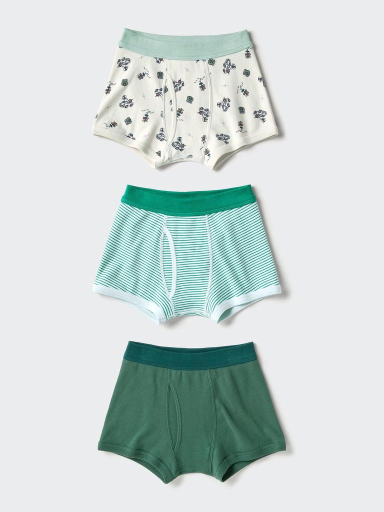 Uniqlo Япония Боксеры-брифы для мальчиков Набор из 3 штук
