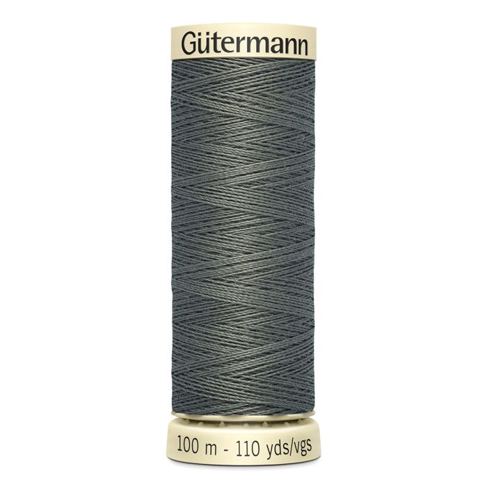 Fil à coudre 100% polyester Gütermann 1 Bobine - Att 635 - cendre grise