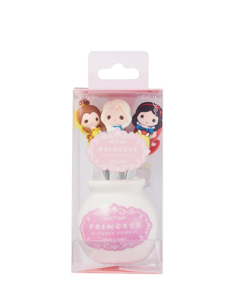 Детские вилки для фруктов из нержавеющей стали - Милые десертные и пирожные вилки с банкой для хранения для домашнего использования для малышей
