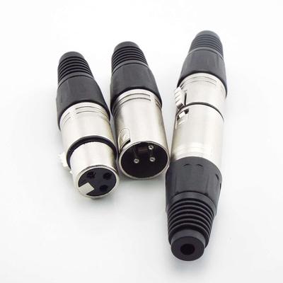 3-контактный 4-контактный сердечник XLR, адаптер питания, мужской и женский аудиокабель, разъем для микрофона, разъемы Cannon, провод микрофона