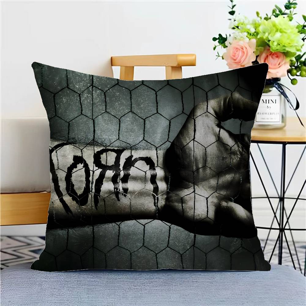 Рок-группа Korn Без названия Делюкс Стежок Наволочка Lucky Dragon Наволочка для диванной подушки Украшение дома и комнаты Детский подарок