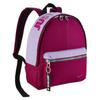 Polyester Backpack Regular Unisex Dark Fuchsia Casual