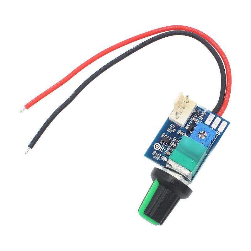 1Pcs Dc-Dc 4.5V-35V Adjustable Speed Regulator Control Governor Switch Mini 3A Pwm 12V Dc Motor Speed Controller Module