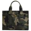 Coach Cargo Tote Bag, Camo Canvas Embroidered Logo Turnlock Women's Crossbody Handbag, Casual Daily Travel Shopping CY843-B4EZ