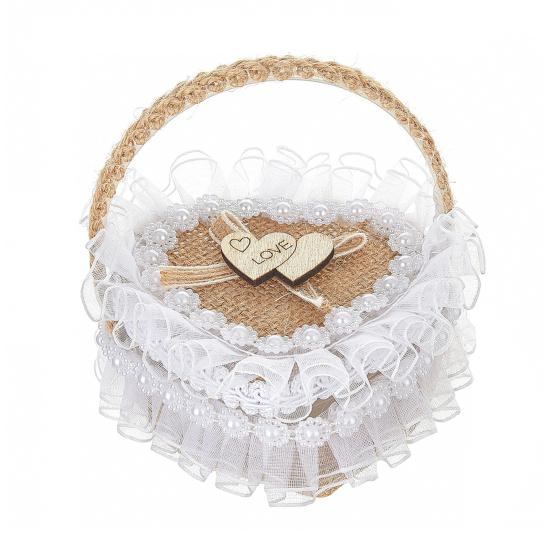 Портативная коробочка для колец в форме сердца с кружевным декором, мягкая пена для свадебных колец