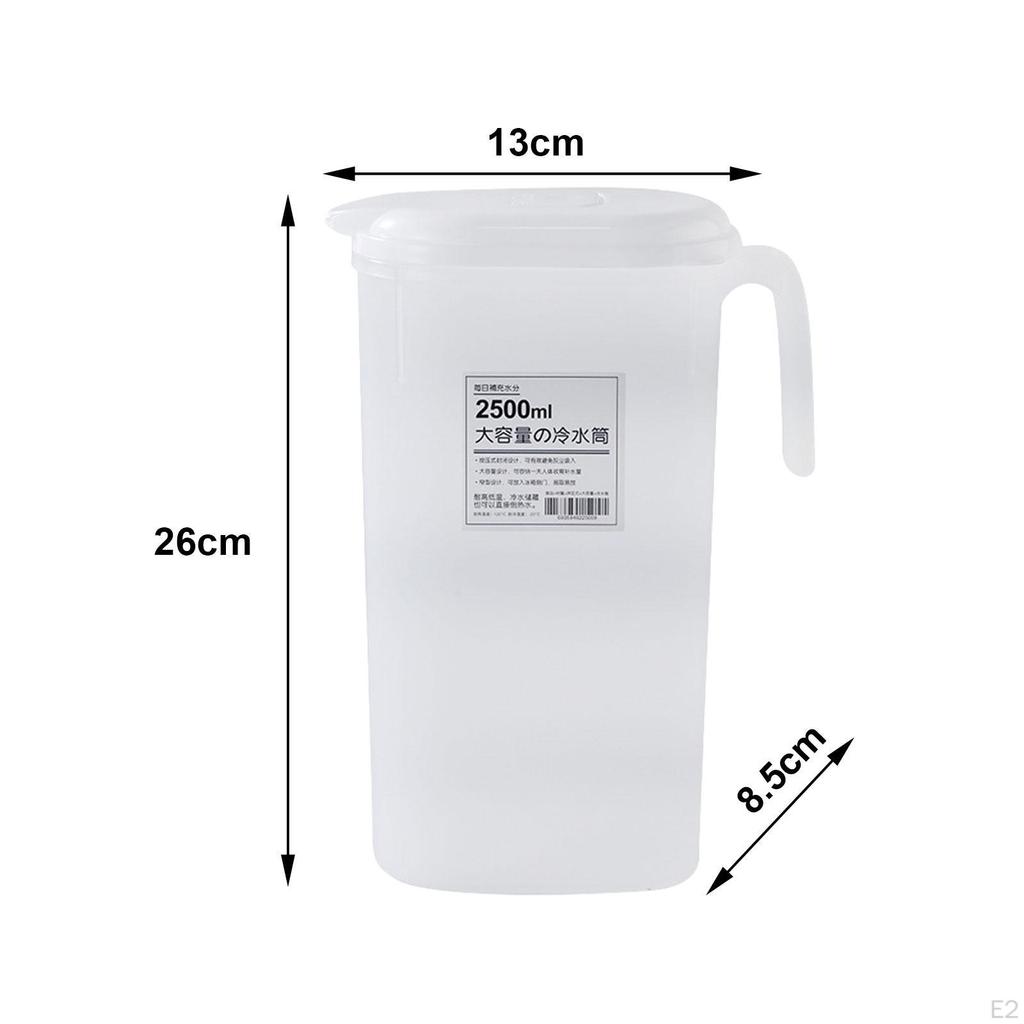 Beverage Dispenser Cold Kettle Leakproof Easy Clean Water Jug Juice Container for Store Activities