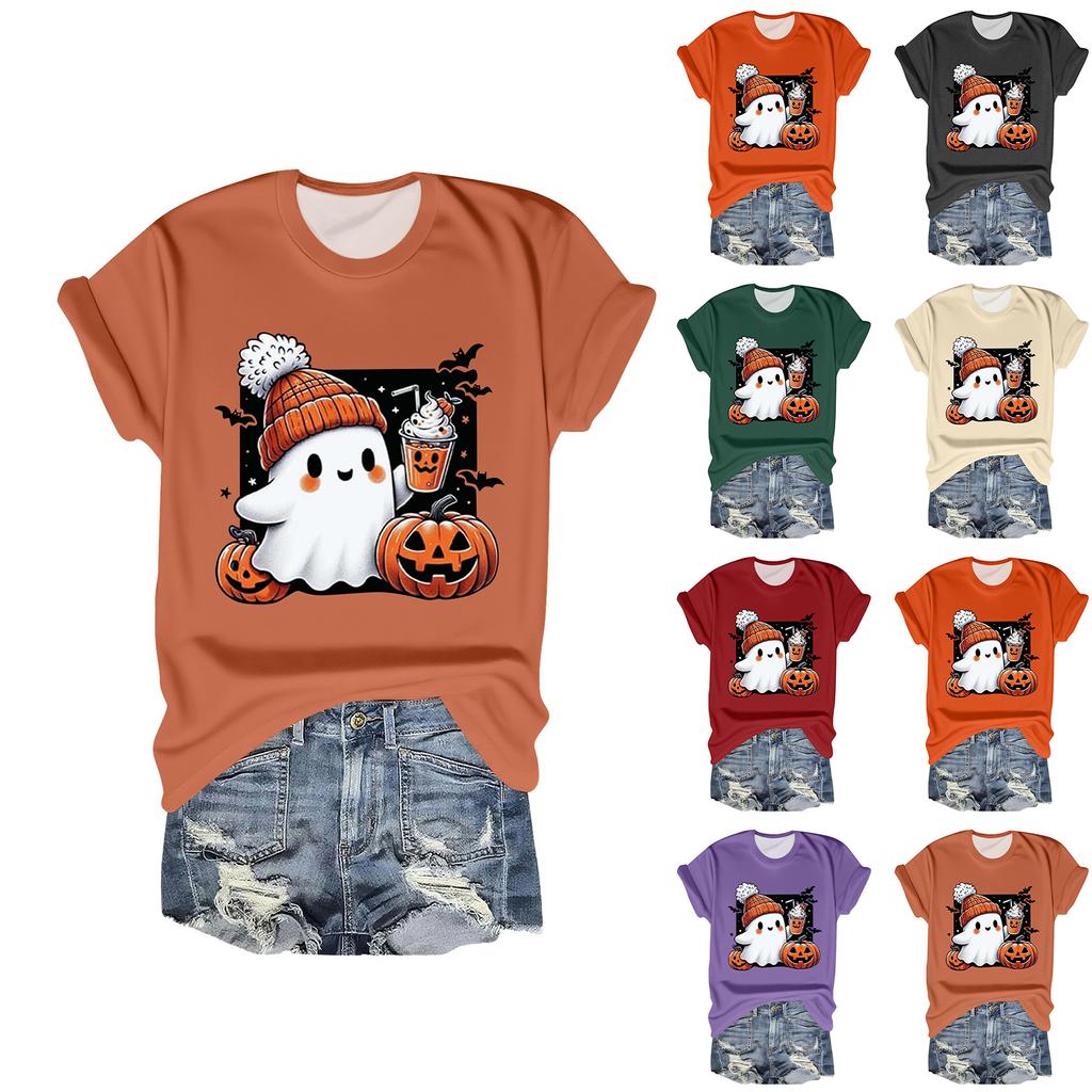 Женские футболки, Женские топы с коротким рукавом, Летняя мода, Повседневные стильные футболки с круглым вырезом, Туники