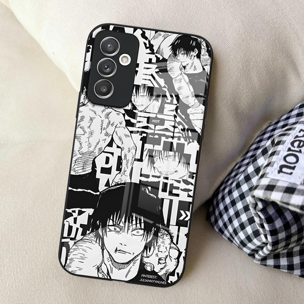 Чехол для телефона Jujutsu K-Kaisen F-Fushiguro Toji для Samsung S24 Ultra S23 S22 S20 Fe S21 Plus Galaxy A54 A34 A24 A53 Note 20
