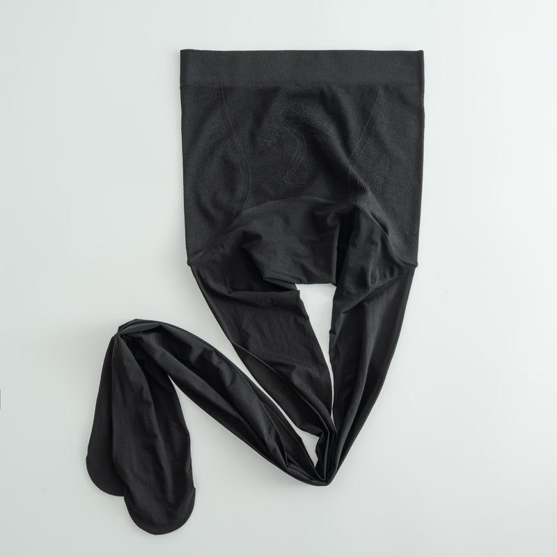 Бесшовные колготки Yuanbao с высокой талией 360° — женские, с защитой от зацепов, телесного цвета, весна и осень.