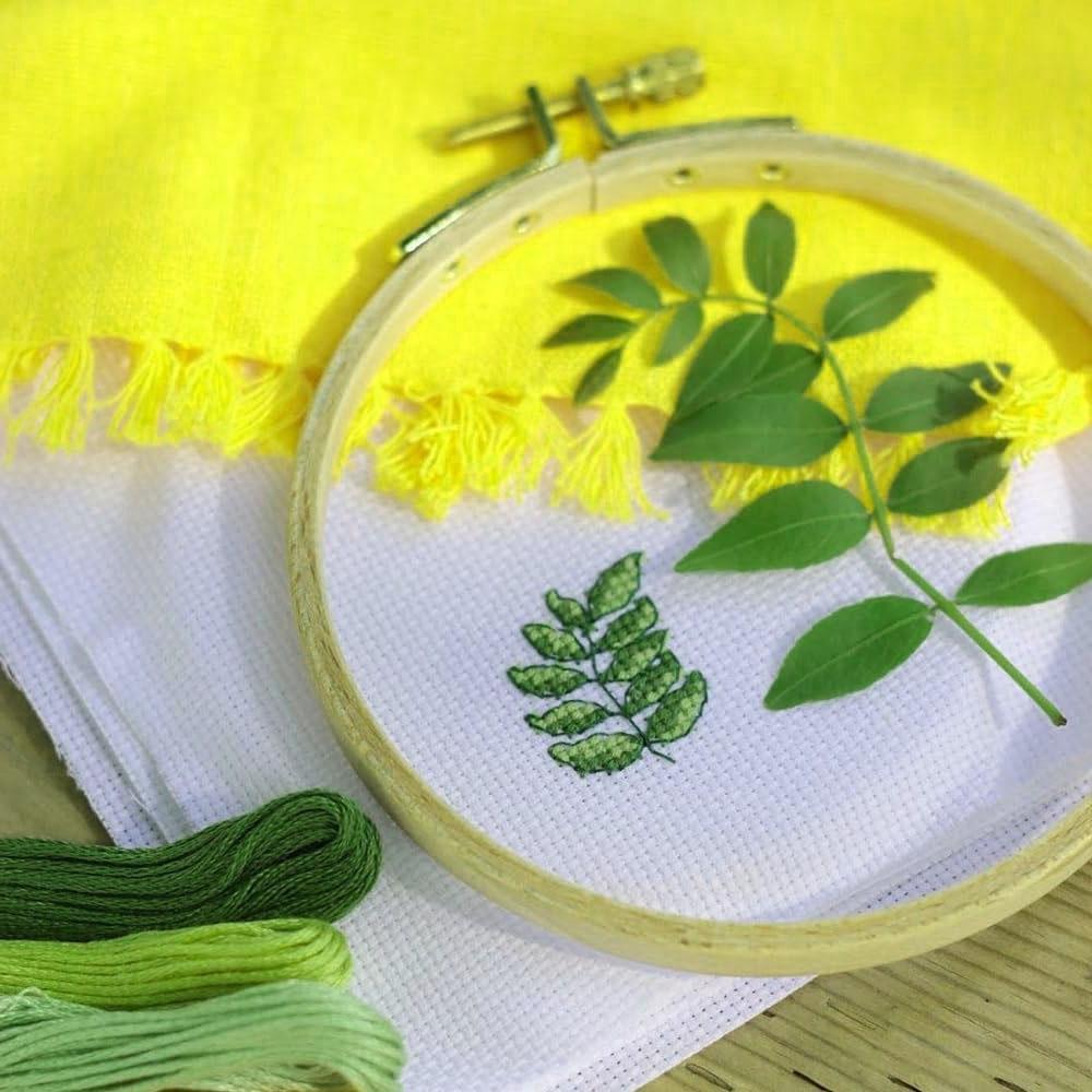 Pack of 10 Cross Stitch Fabric for Embroidery  20 x 20 cm  Embroidery Aida  11CT Embroidery Cloth White Cross Stitch Fabric  Embroidery Fabric Cotton