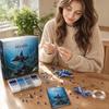 Бисероплетение DIY - Творческий набор для создания браслетов и ожерелий - Занятельное занятие для мальчиков и девочек с материалами для бисероплетения