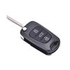Remote Folding Key Shell Case 3 Buttons Fob For Hyundai I20 I30 Ix35 I35 Uncut