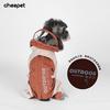 Pet Raincoat Dog Raincoat Four Seasons Reflective Printed Hard Shell Hooded Pet Jacket Waterproof Windproof Raincoat