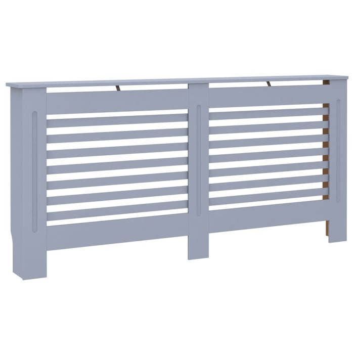 Cache-radiateur Anthracite - VidaXL - 172x19x81 cm - MDF - Espace de rangement pour livres et ornements