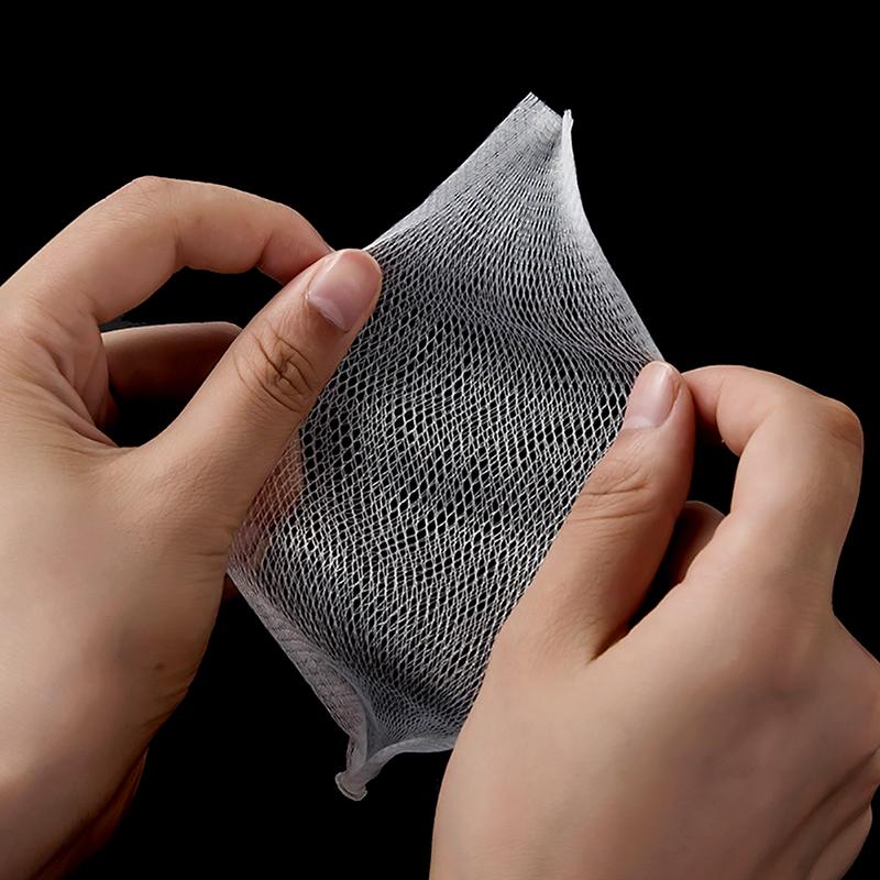 100 шт. сливная крышка для душа в ванной комнате, сетчатый мешок для предотвращения попадания волос, сетчатый фильтр для раковины