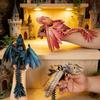 3D-печатная фигурка Дракона-Птицы с Крыльями Птицы Креативная Декоративная Игрушка Украшение для Дома Офиса Рабочего Стола Салона Автомобиля Подарок
