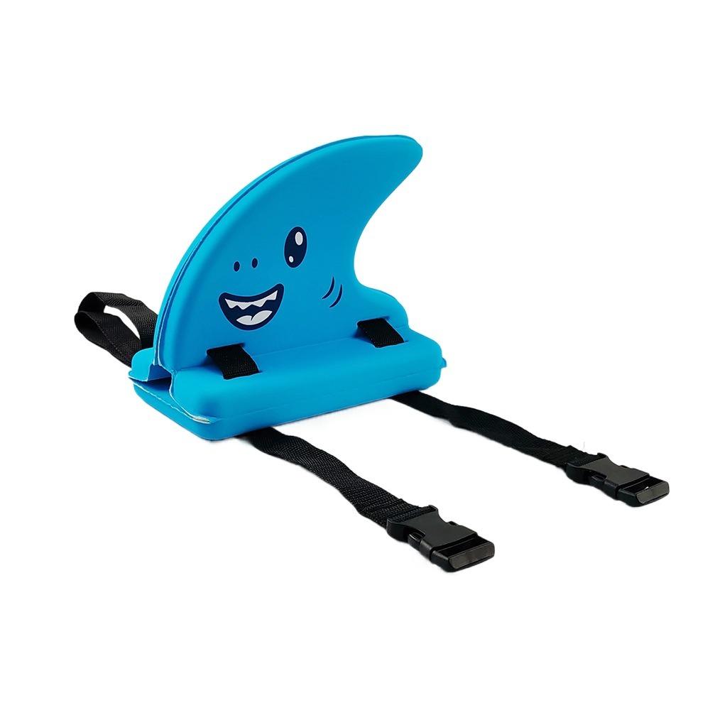 Яркий цвет Плавающая доска Swimm в форме плавника Детский поплавок для спины Бассейны Озера