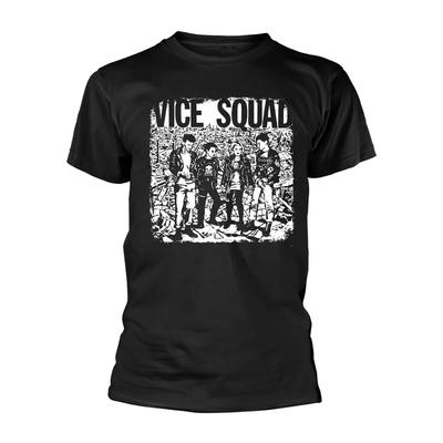 Черная футболка 'Last Rockers' от Vice Squad - НОВАЯ