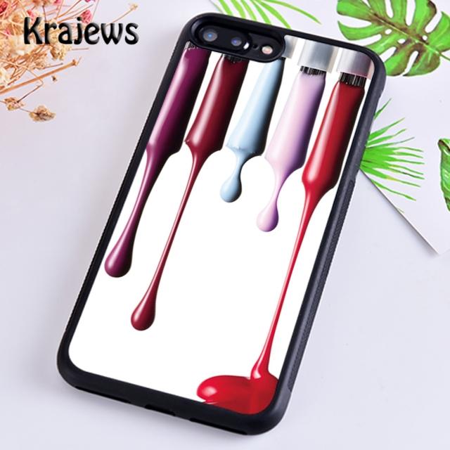 Nail Polish Collage Soft Phone Case Cover For iPhone 17 Air 16 15 14 plus 11 12 13 pro max Plus coque Fundas