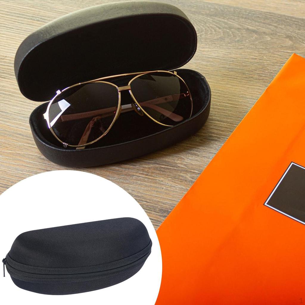 Дорожный чехол для солнцезащитных очков с крючком для женщин и мужчин, жесткий ЭВА, многоцелевой, для коллекции, для пеших походов