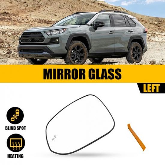 Driver/Passenger Side Mirror Glass Heated W/ Blind Spot For Toyota Rav4 -25