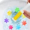 Toilet Cleaning Gel Air Freshener Aroma Flower Bathroom Fragrance Deodorizer