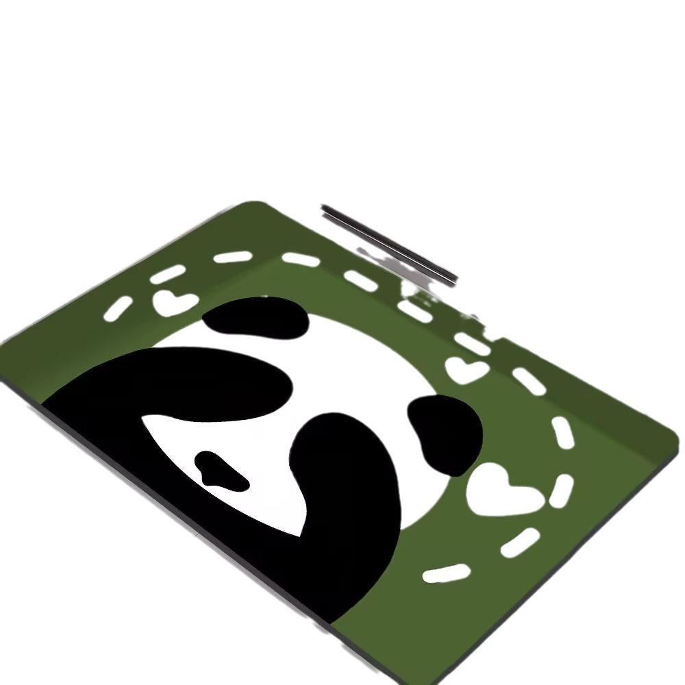 Коврик для ванной комнаты с изображением мультяшной панды, впитывающий воду, быстросохнущий, устойчивый к грязи, противоскользящий, диатомовый грязевой коврик для ног