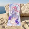 Полотенце для пляжа Honkai Star Cyrene Для пляжей, студий йоги, спортзалов, горячих источников, бассейнов и пикников