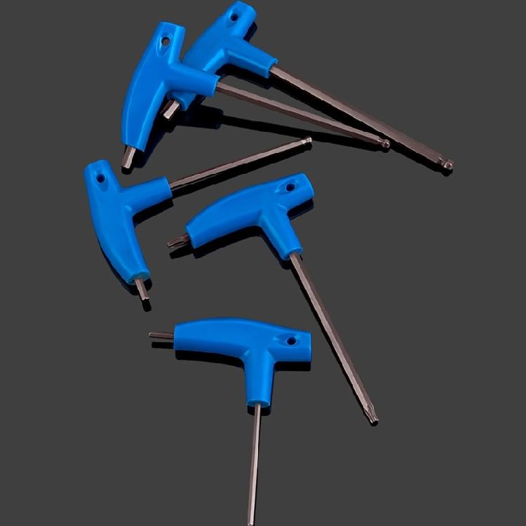 Шестигранный ключ с Т-образной ручкой, длинные рычаги, шестигранник с шаровым наконечником, инструмент-отвертка