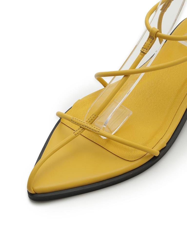 Плоские сандалии 09WGS251530 YEL см [Mira Owen] Т-образный ремешок Женские 23.5