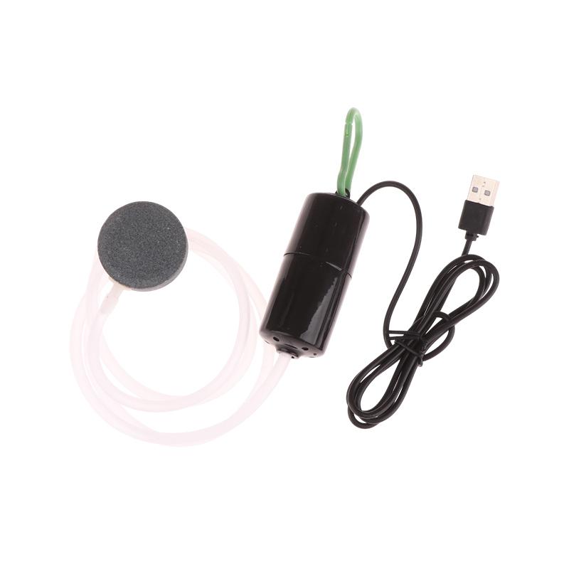 Аквариумный Usb воздушный насос для аквариума, бесшумный воздушный компрессор для аквариума, портативный мини-оксигенатор, кислородный аэратор, аксессуары для аквариума
