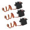 3Pcs RC Servo Lightweight High Torsion Fast Response RC Car Servo for Fixed Wing RC Aircraft RC