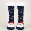 Christmas Thermal Slipper Socks Thick Warm Anti Slip Winter Cosy Bed Floor Socks