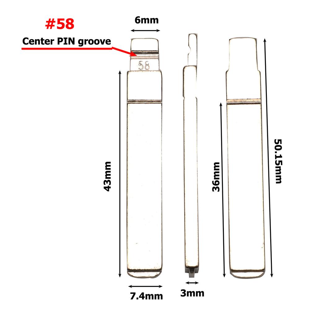 Jingyuqin VA2 HU83 SX9 #17 #53 #54 #58 #72 #73 #83 # 99 #122 для Citroen C4L Triumph для Peugeot 307 207 выкидной ключ для автомобиля