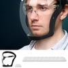 Защита лица Super Protective Face Shield для работы, скашивания сорняков, противотуманная, маска на все лицо, поликарбонатные линзы, инструмент для защиты лица